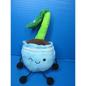 Ploofs Monty the Monstera Potted Plant Stuffed Plush 9"